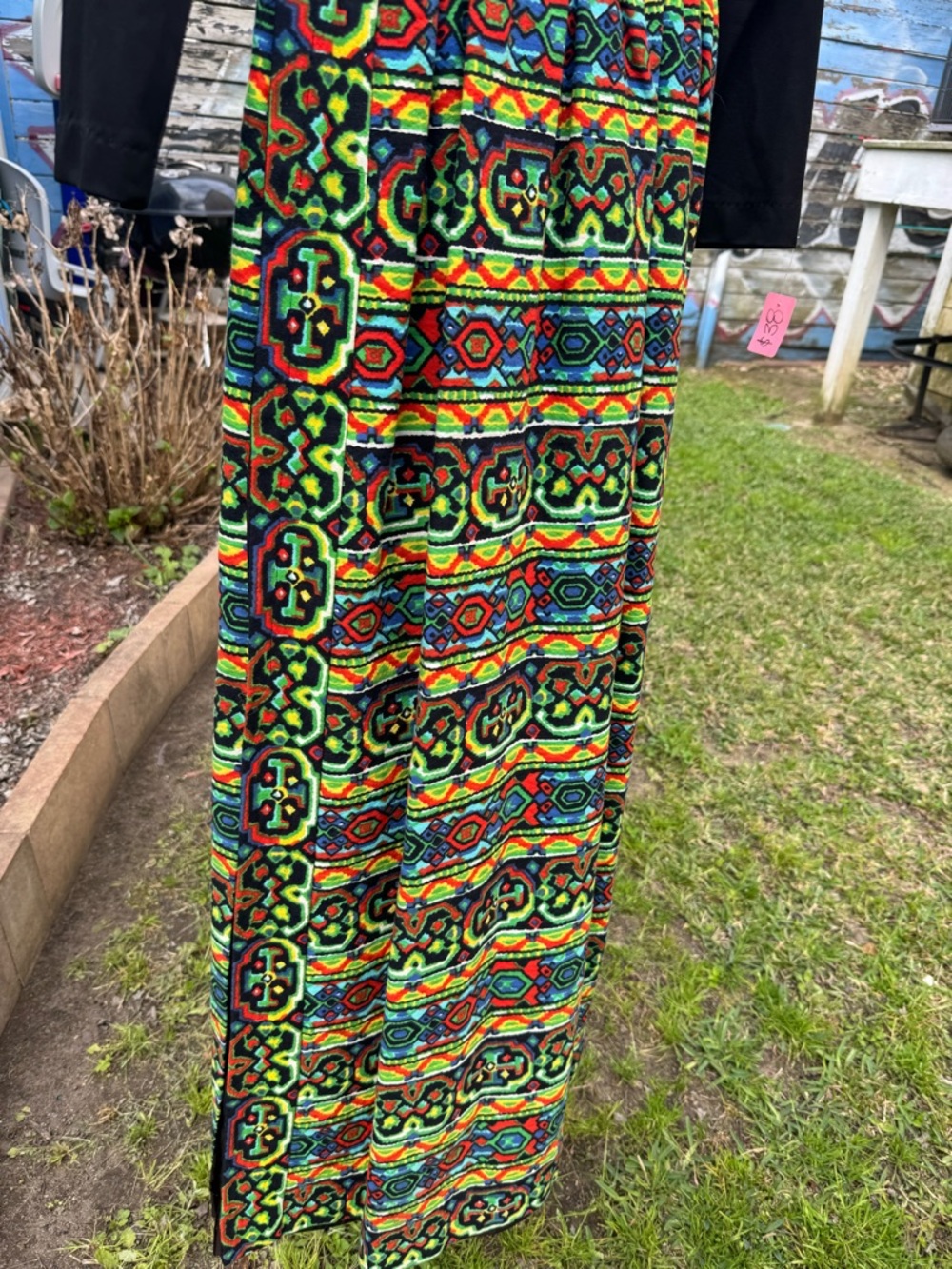 Handmade Vintage Maxi Dress - Picture 3 of 6